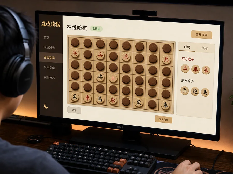 Leaving, reconnecting, and closing an online Banqi room